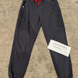 CHARCOAL Figs Zamora high waisted joggers